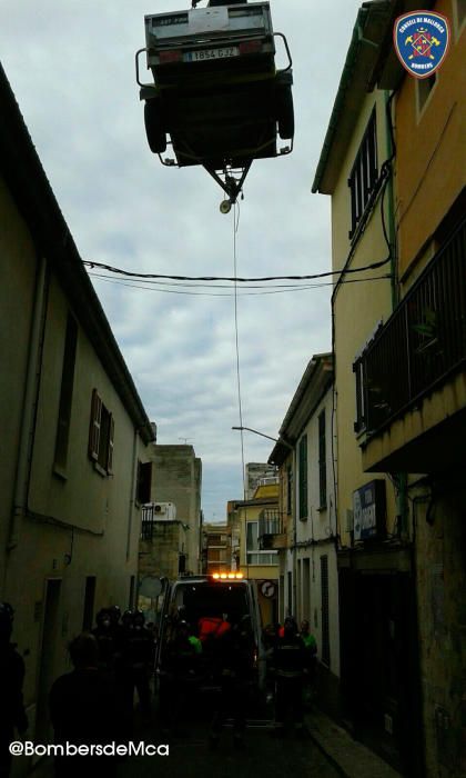 Muere una mujer con obesidad mórbida tras un rescate de 12 horas en Inca