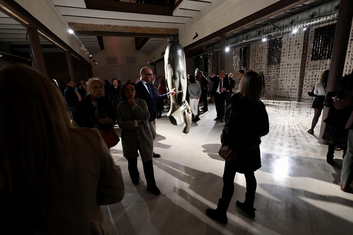 Inauguración de la exposición ‘Materia Interior’ de Jaume Plensa en la Cárcel Vieja de Murcia