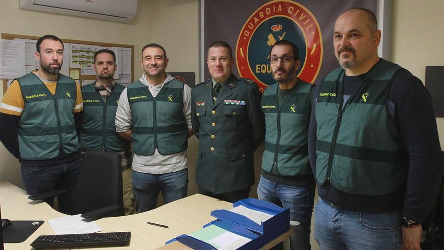 Los guardias que luchan contra el ciberdelito en Ourense resolvieron en un año fraudes por un millón de euros