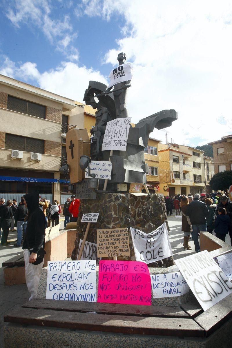 Masiva manifestación en Andorra