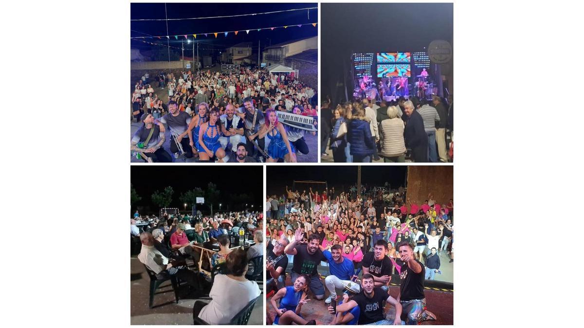 Imágenes de las fiestas en los distintos pueblos del Ayuntamiento de Olmillos, ediciones pasadas.