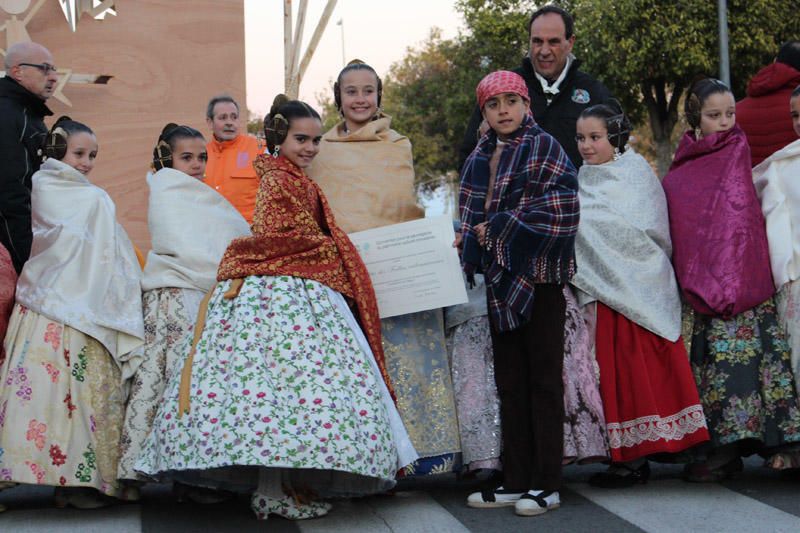 Entrega de los certificados de la Unesco a las Fallas infantiles