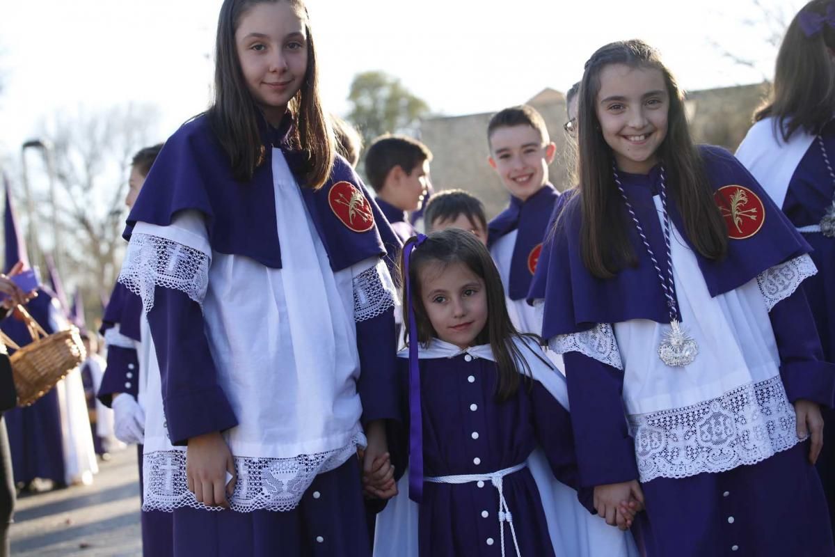 Histórica estación de penitencia de la hermandad de la Agonía