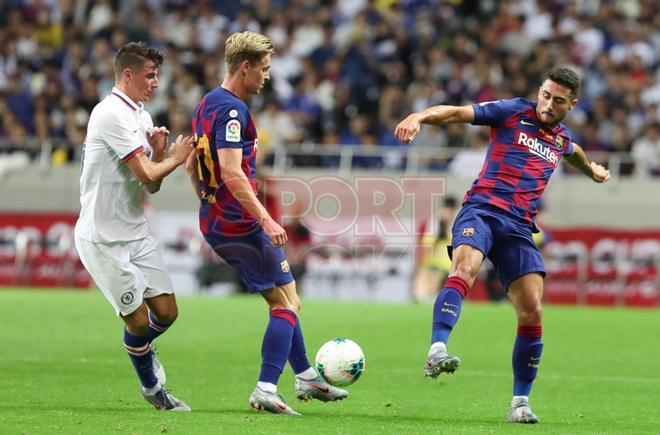 Imágenes del primer partido de pretemporada del FC Barcelona contra el Chelsea, amistoso correspondiente a la Rakuten Cup y disputado en el estadio Saitama.