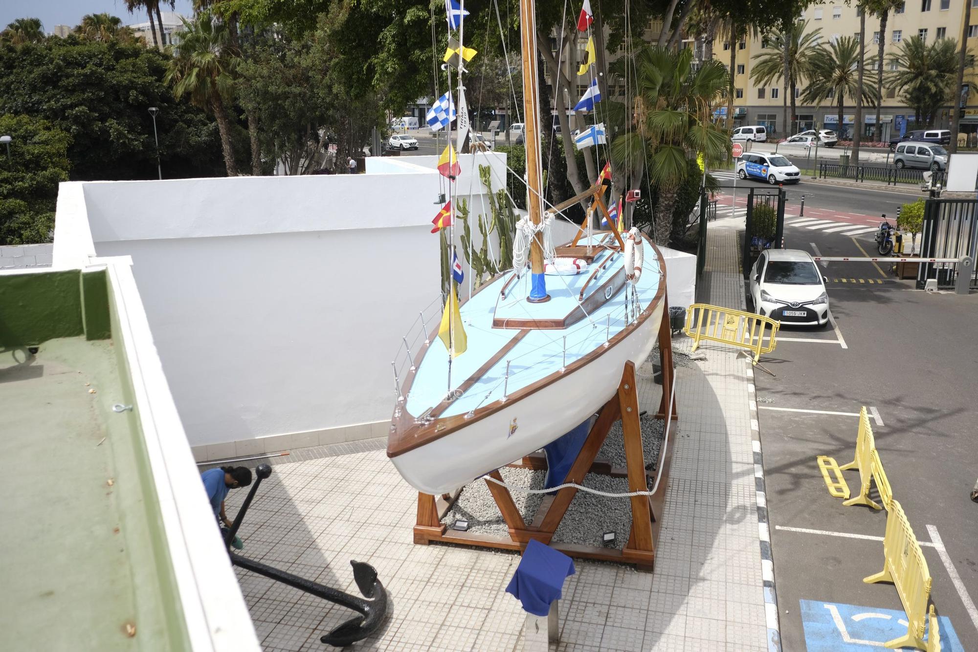 Restauración del barco Tirma