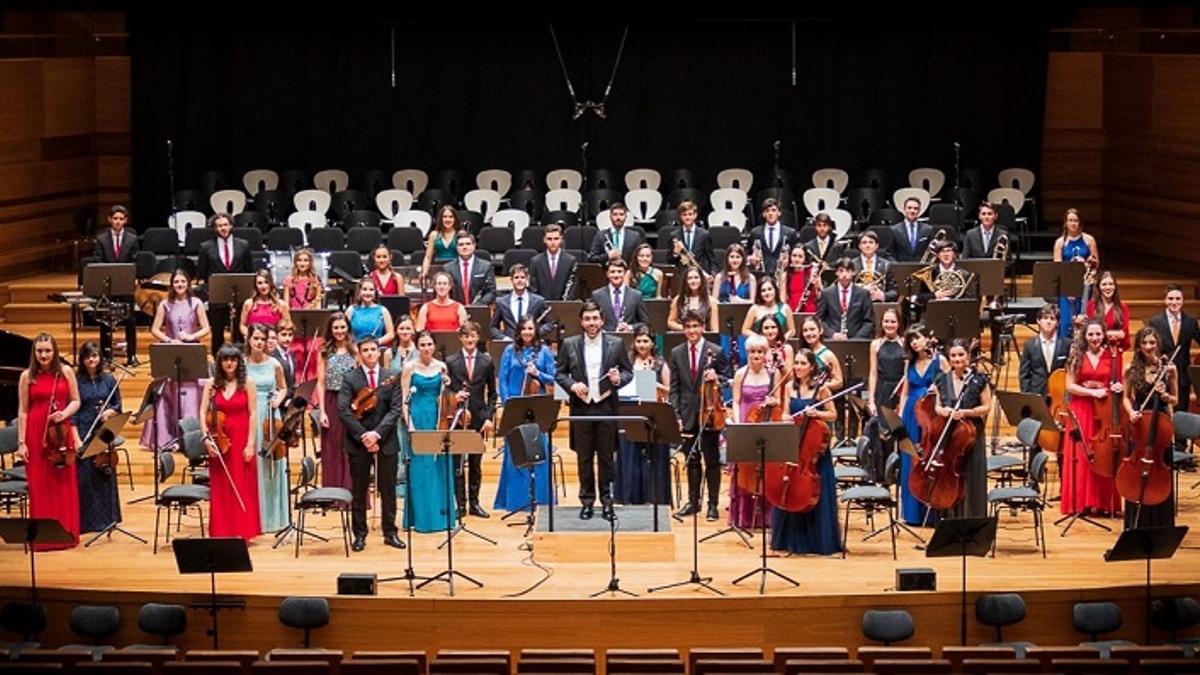La Joven Orquesta Sinfónica de Valladolid.