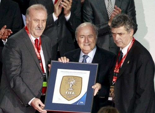 Cinco años de Vicente del Bosque en la selección española.