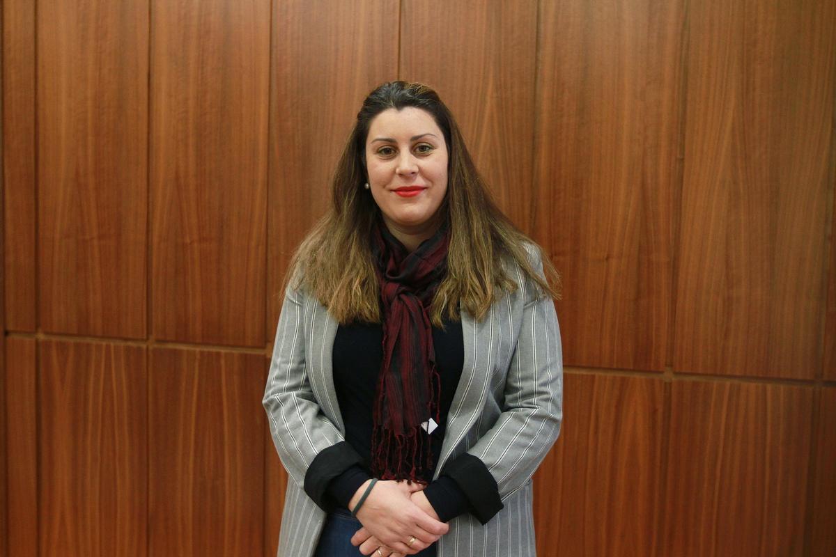 La alcaldesa de Vilariño de Conso, Melisa Macía, en una imagen de archivo.