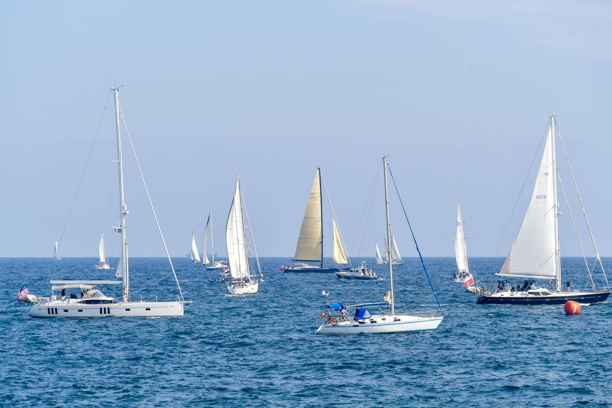 Salida de la regata ARC 2021 de Las Palmas de Gran Canaria