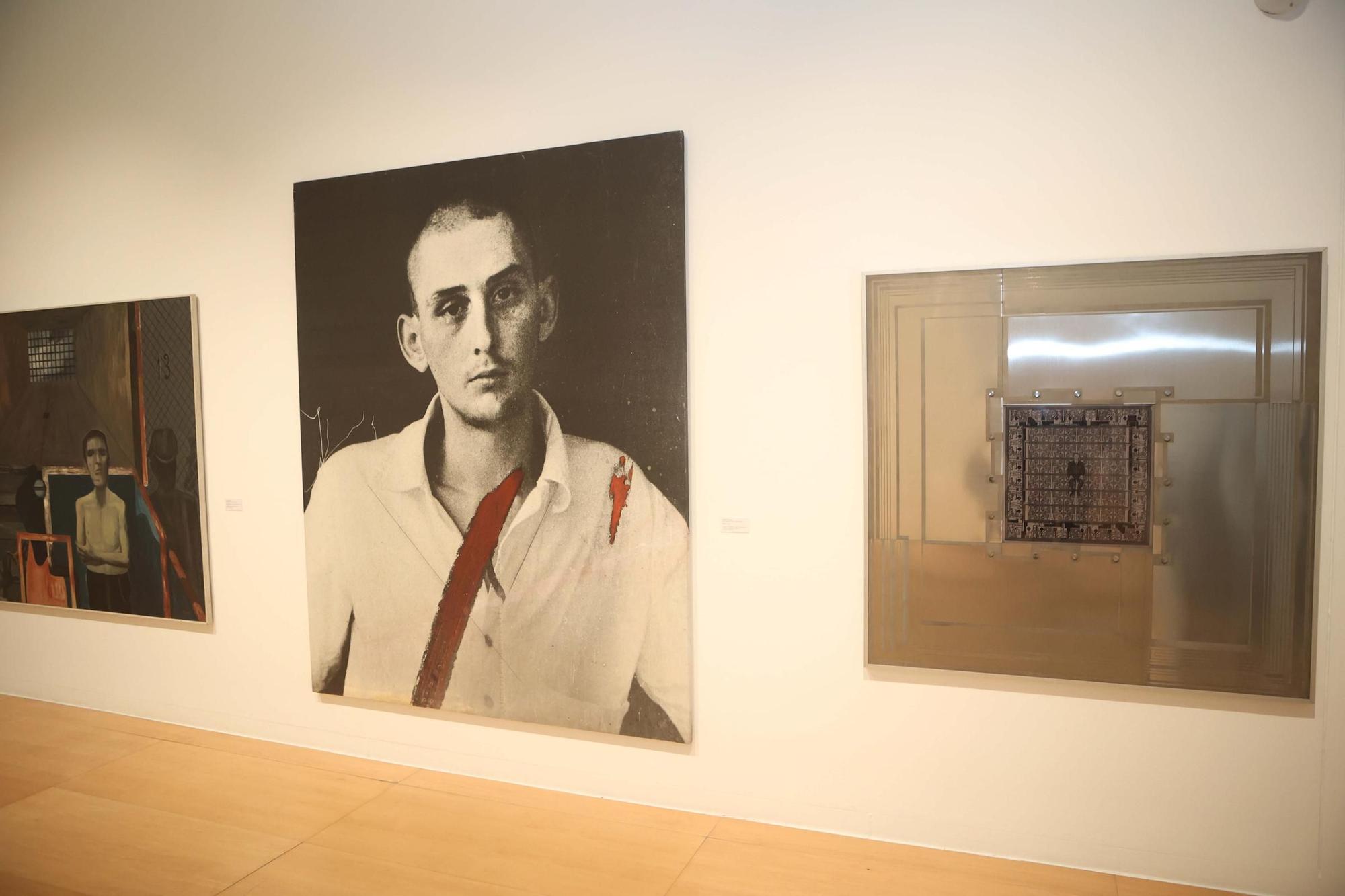 Inauguración de la exposición 'Compromiso con el arte' en A Coruña