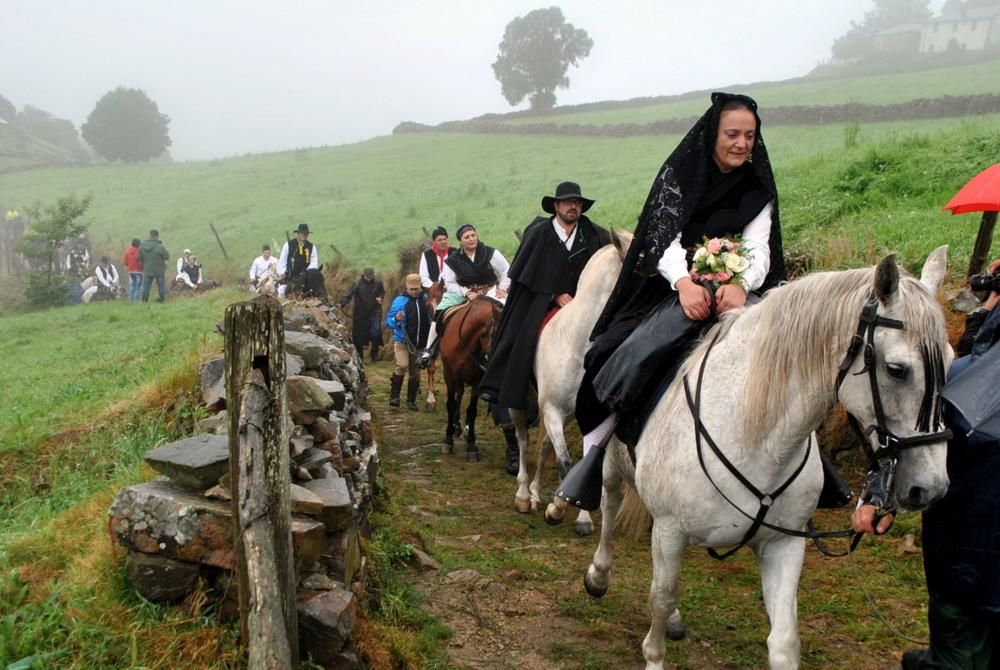 Boda vaqueira en la braña de Aristébano