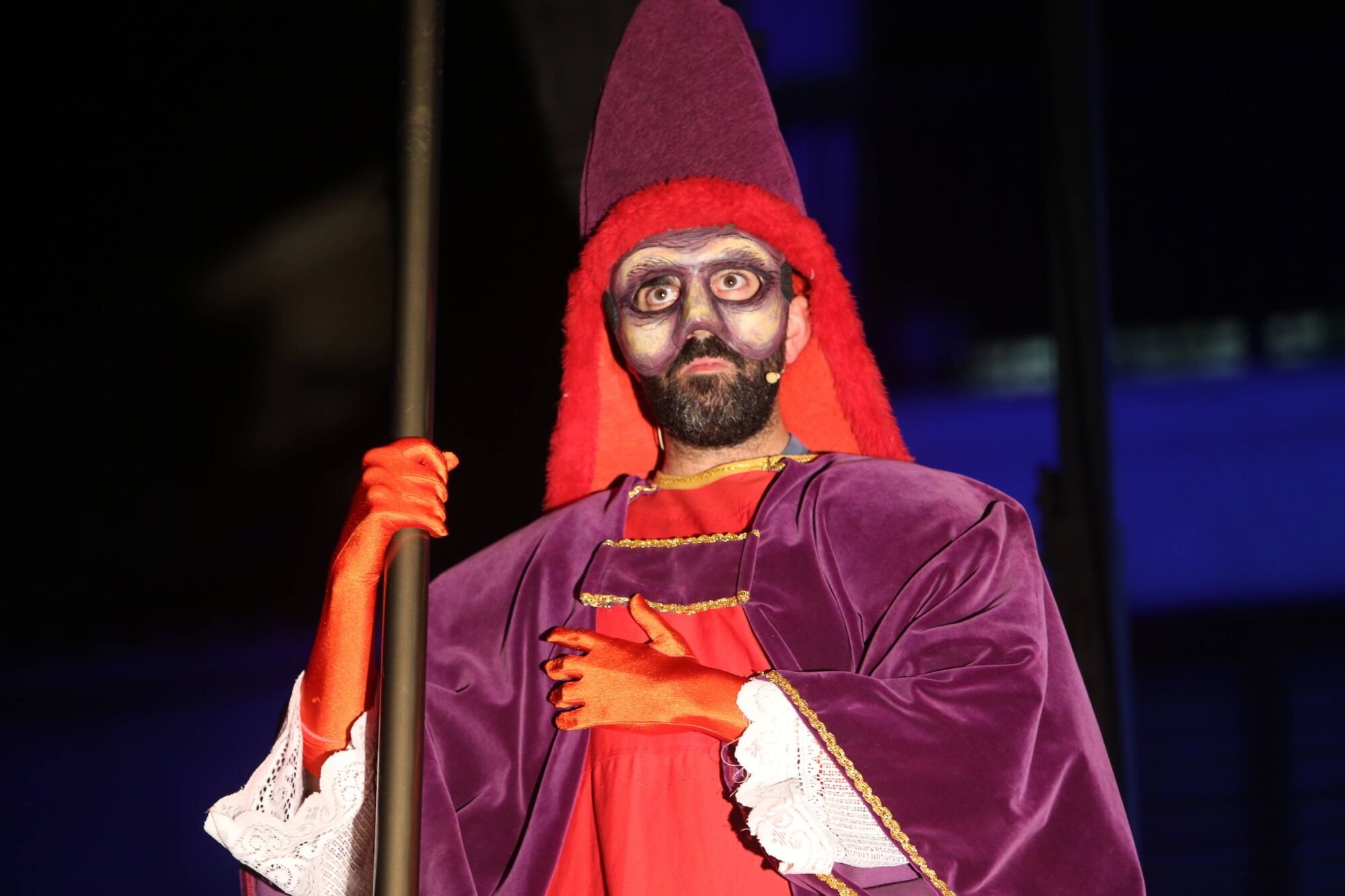 REPRESENTACION TEATRAL DE LA INVASION TURCA DEFENSA DA VILA POR LAS CALLES DE CANGAS