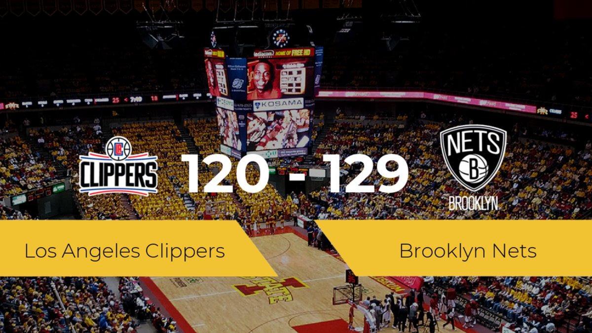 Brooklyn Nets se hace con la victoria en el The Arena contra Los Angeles Clippers por 120-129