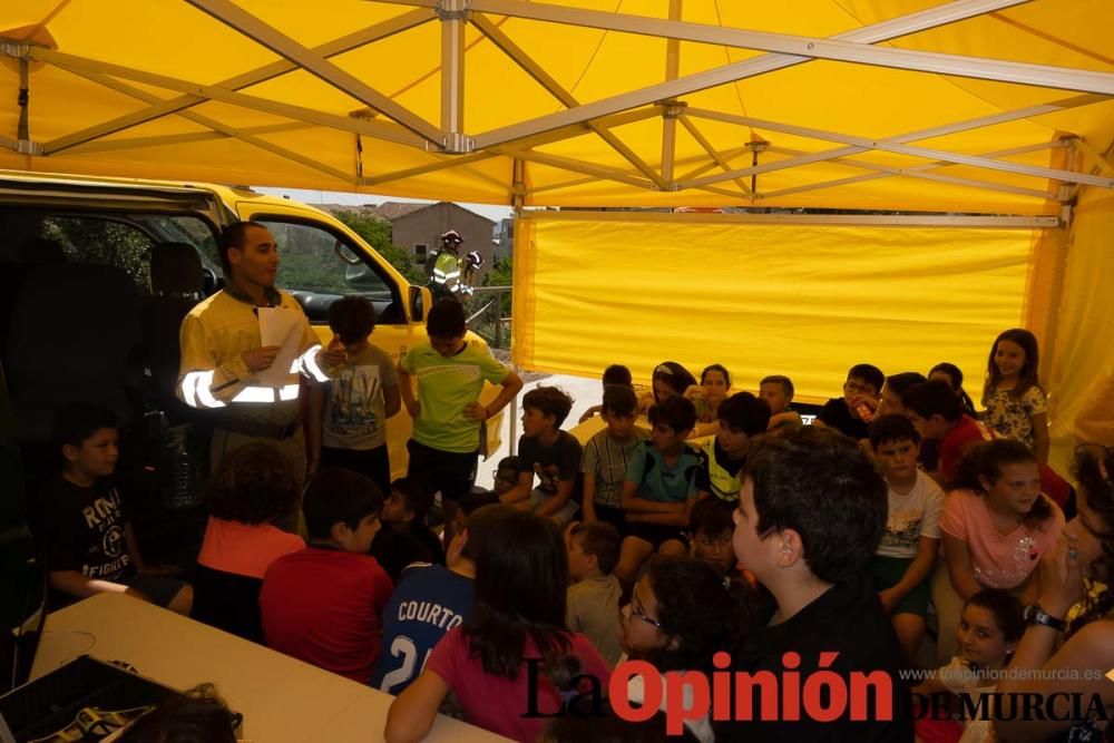 Escolares caravaqueños participan en una exhibició