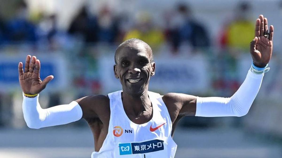 Eliud Kipchoge.