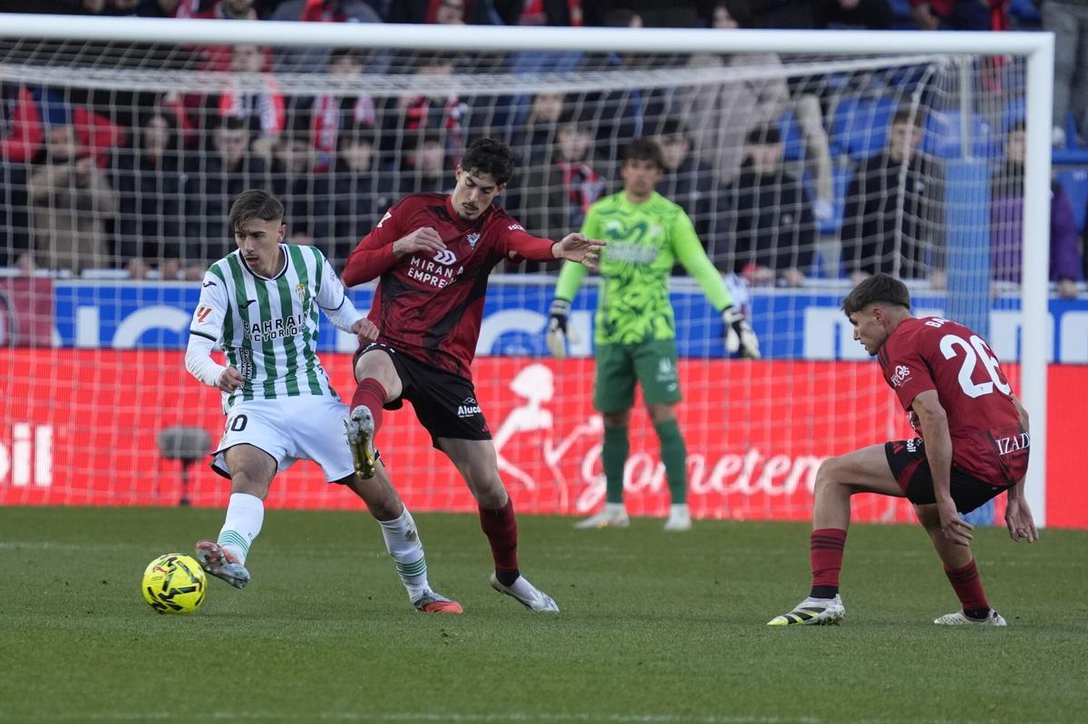 Mirandés-Córdoba CF | Las imágenes del partido de LaLiga Hypermotion