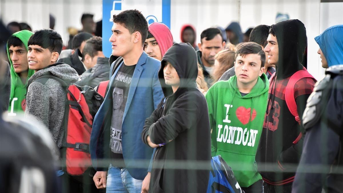 refugiados inmigrantes en francia