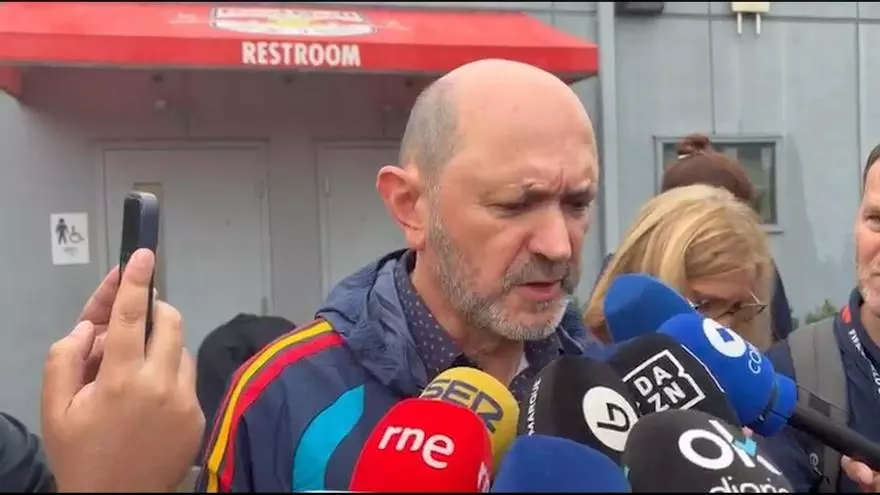 Rafael Louzán: "El equipo está como una verdadera piña"