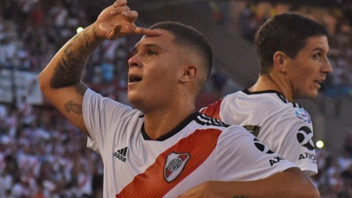 Juanfer Quintero sigue marcando golazos con River Plate