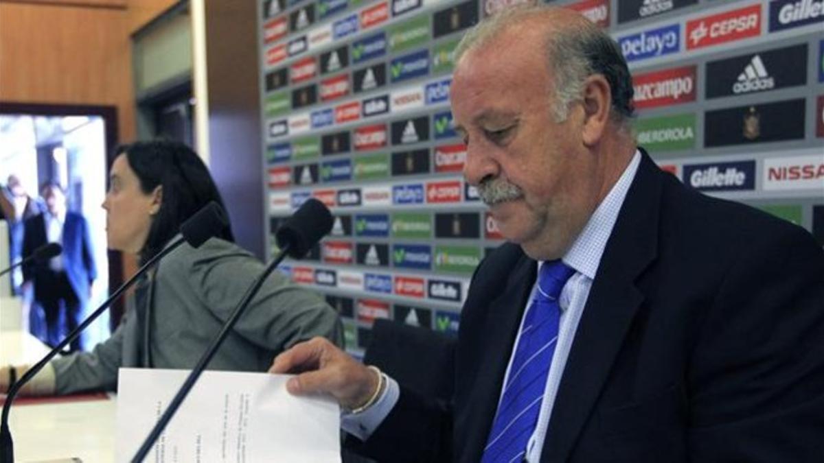 Vicente del Bosque.