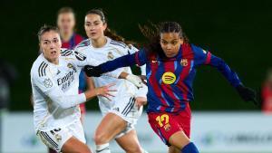 El FC Barcelona celebra la victoria contra el Real Madrid