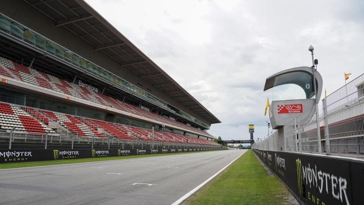 Recta principal de Circuit de Catalunya.