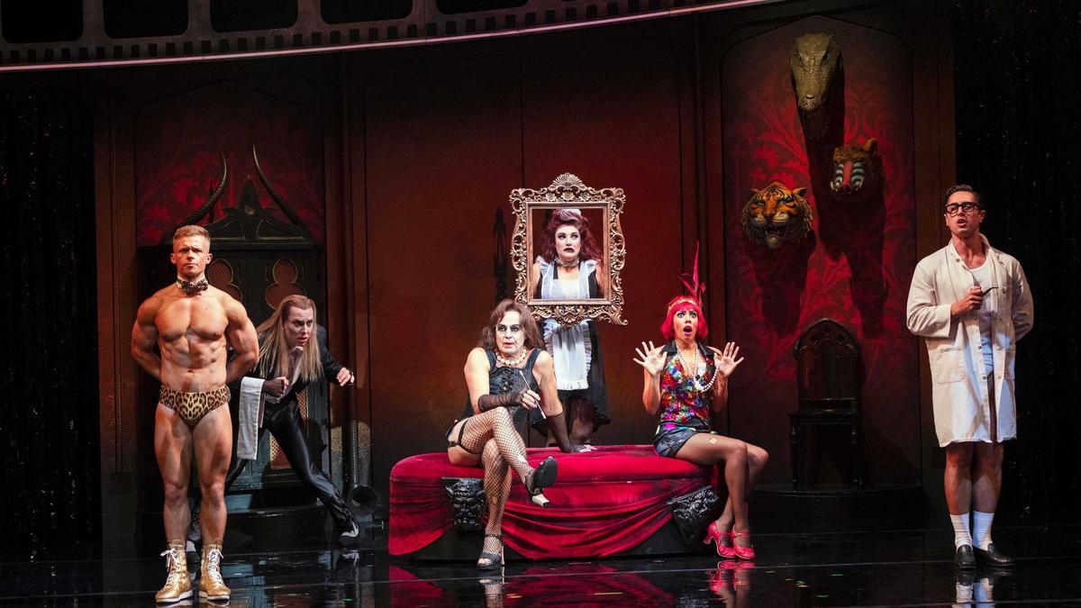 Un momento de 'The Rocky Horror Show'