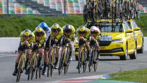 Vingegaard y el Team Visma triunfaron en la contrarreloj por equipos de la París-Niza 2025