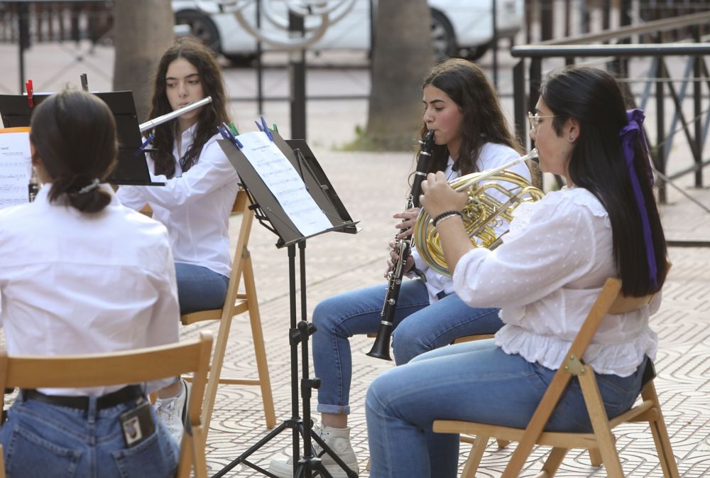 Paseo musical en Sagunt del Conservatorio Joaquín Rodrigo