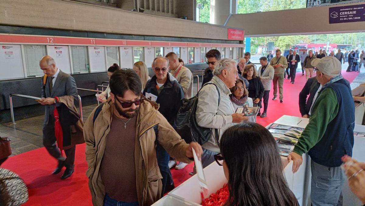 Las imágenes de la tercera jornada de Cersaie