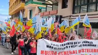 Los sindicatos amagan con una nueva huelga en la hostelería los viernes de julio y agosto