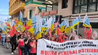 Los sindicatos amagan con una nueva huelga en la hostelería los viernes de julio y agosto