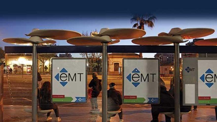 La EMT incorpora a partir de hoy tres líneas de bus nocturno