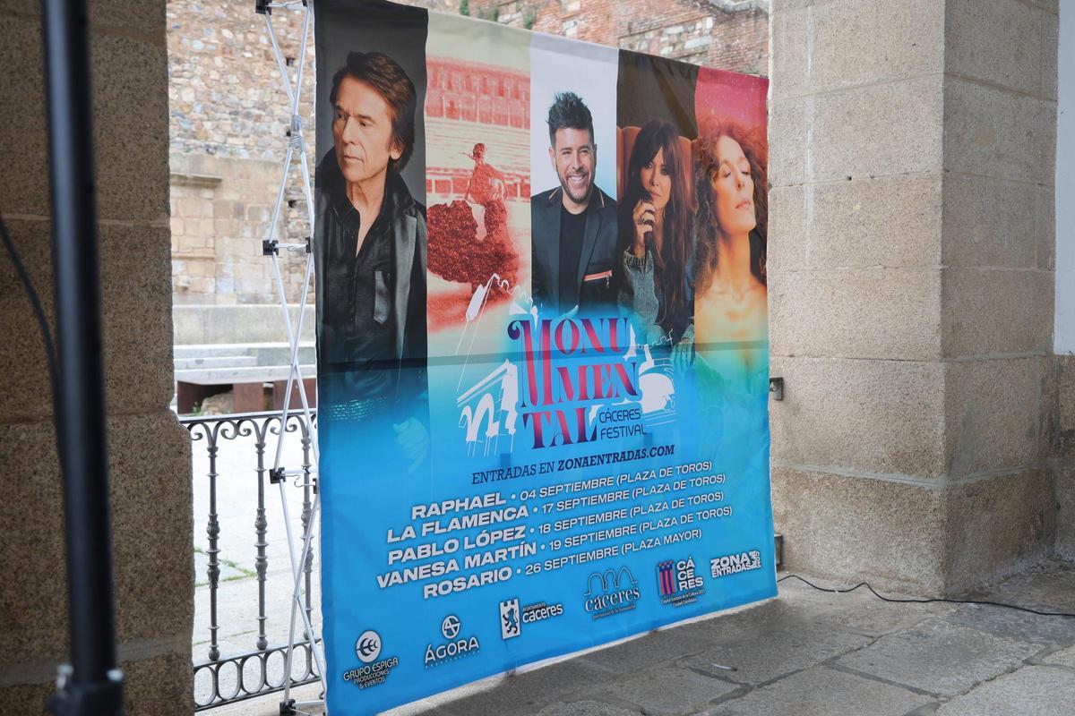 Cartel del nuevo festival cacereño.