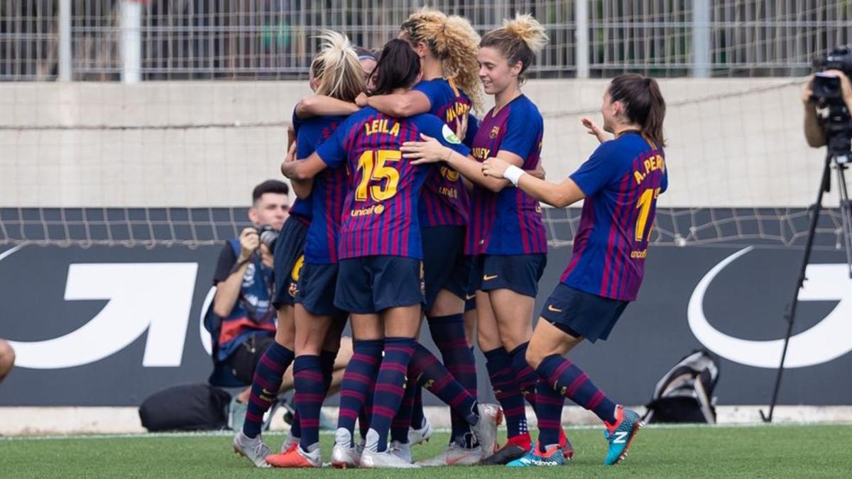 El Barça femenino se impuso en el campo del Espanyol con un gran partido