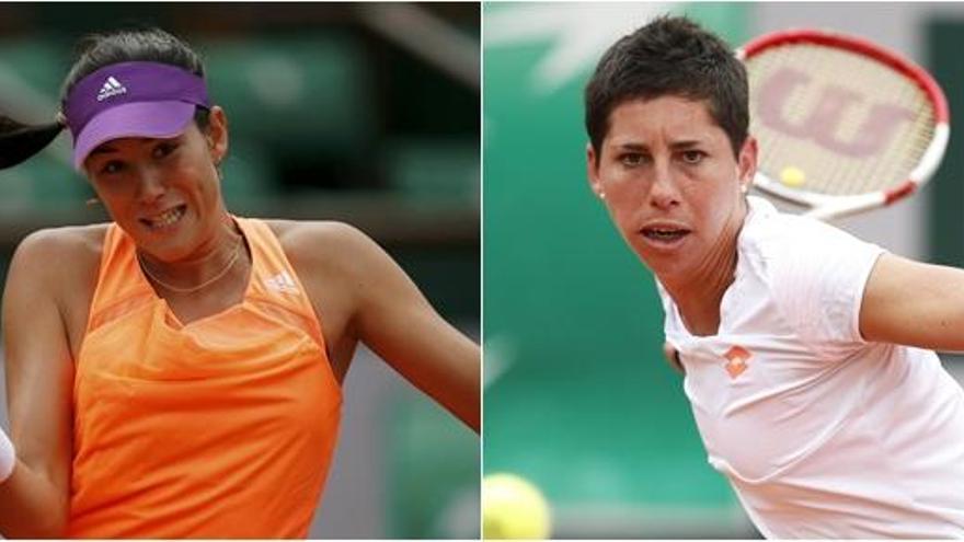 Muguruza y Carla Suárez se despiden de Roland Garros.