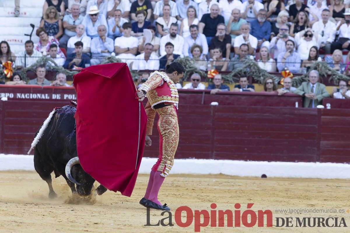 Tercer festejo de la Feria Taurina de Murcia (Talavante, Paco Ureña y Roca Rey), en imágenes