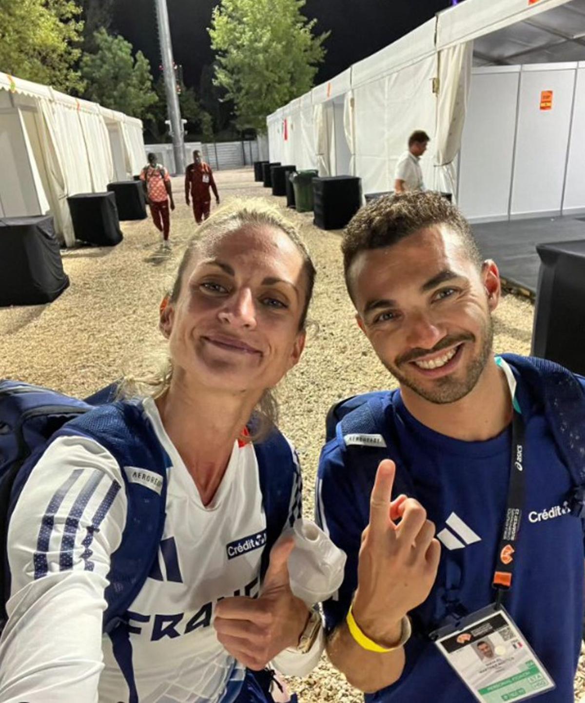 Alice Finot y Manu Ageitos. | FDV
