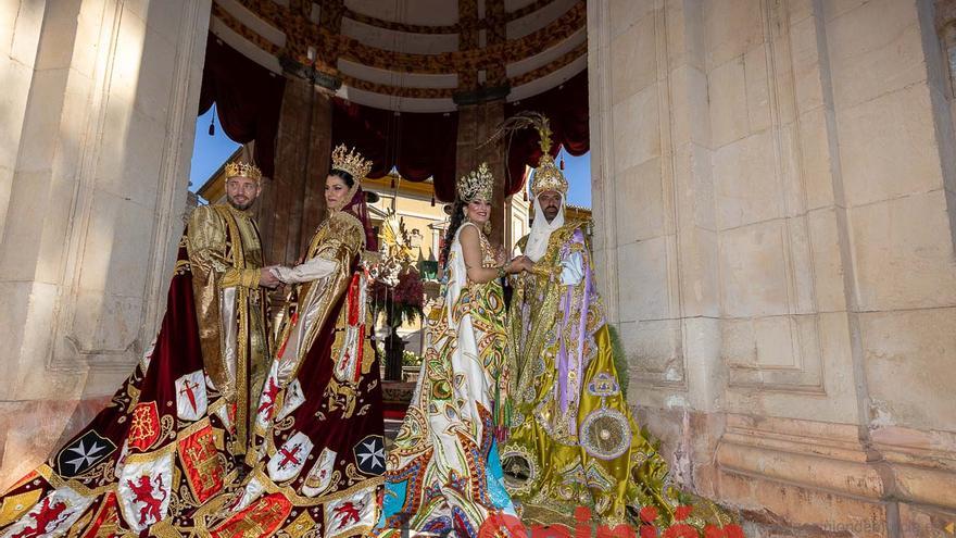 Moros y Cristianos en la mañana del dos de mayo en Caravaca