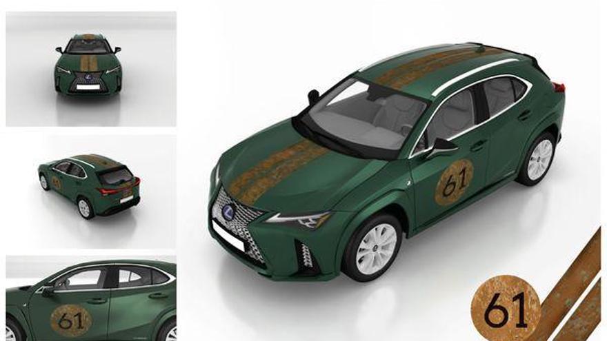 El interiorista Francisco Segarra, con su Bólido 61, opta a ganar el concurso de diseño Lexus Art Car