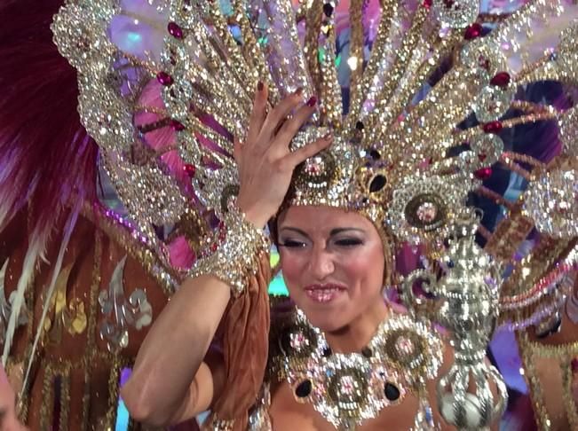 Esther Pérez Ramón, Reina del Carnaval de Las Palmas de Gran Canaria 2017