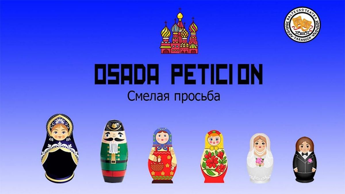 Cartel de la obra 'Osada petición'