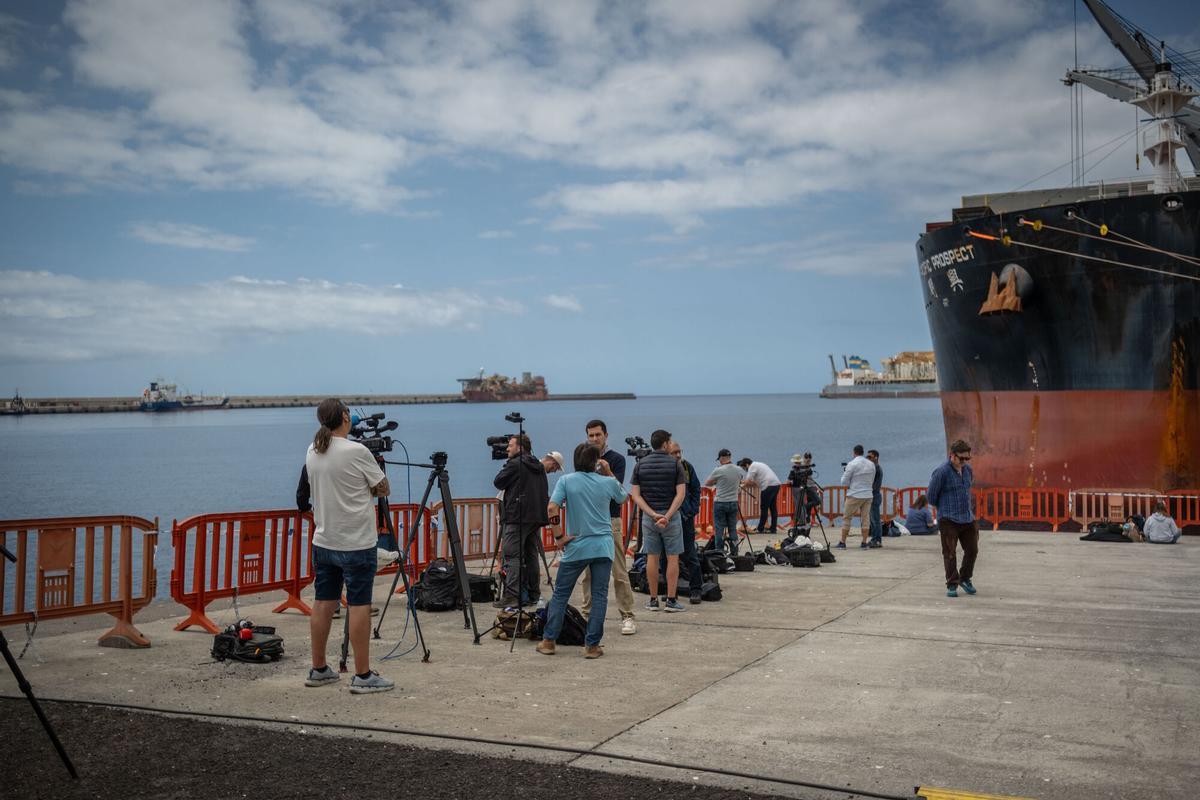MV Hondius en Granadilla