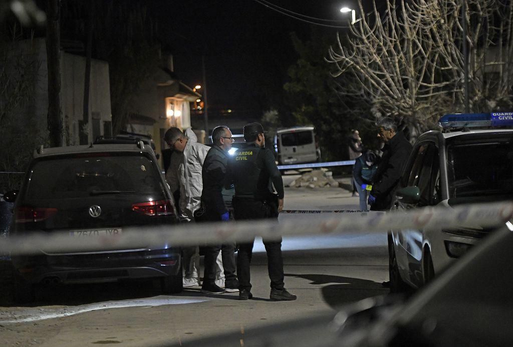 El crimen de Alquerías, en imágenes