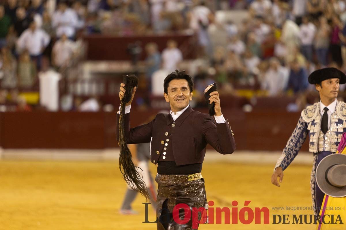 Corrida de Rejones en la Feria Taurina de Murcia (Andy Cartagena, Diego Ventura, Lea Vicens)