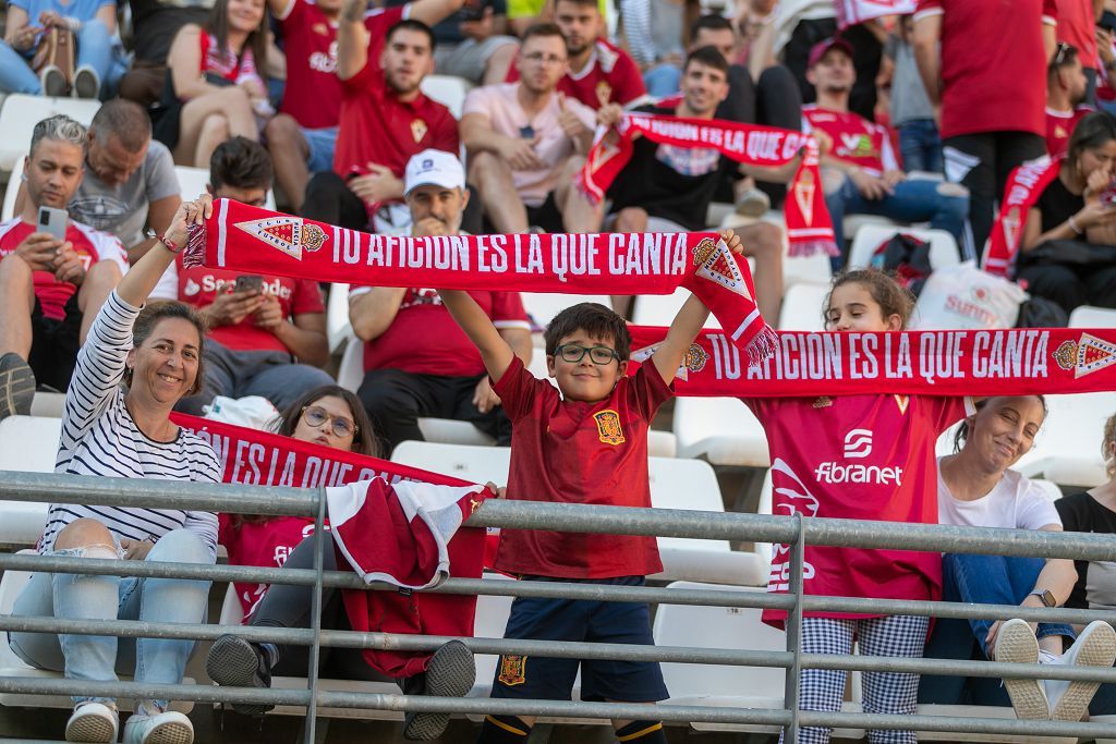 Real Murcia - Castellón, en imágenes