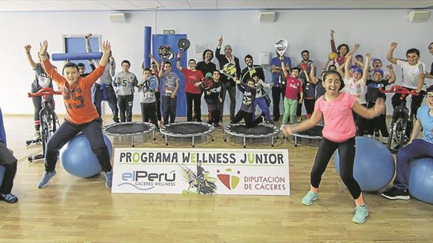 Mil niños cacereños se suman a un proyecto de deporte avanzado