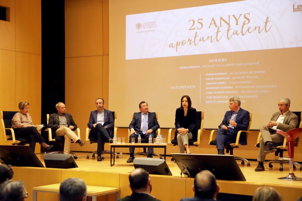 Acto de celebración del 25 aniversario del Campus de Gandia