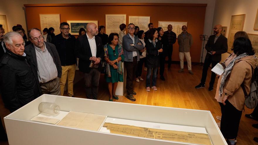 Un viaje a los planos que dibujaron el &quot;boom&quot; de Gijón: así es la exposición sobre los arquitectos Del Busto y De la Cruz