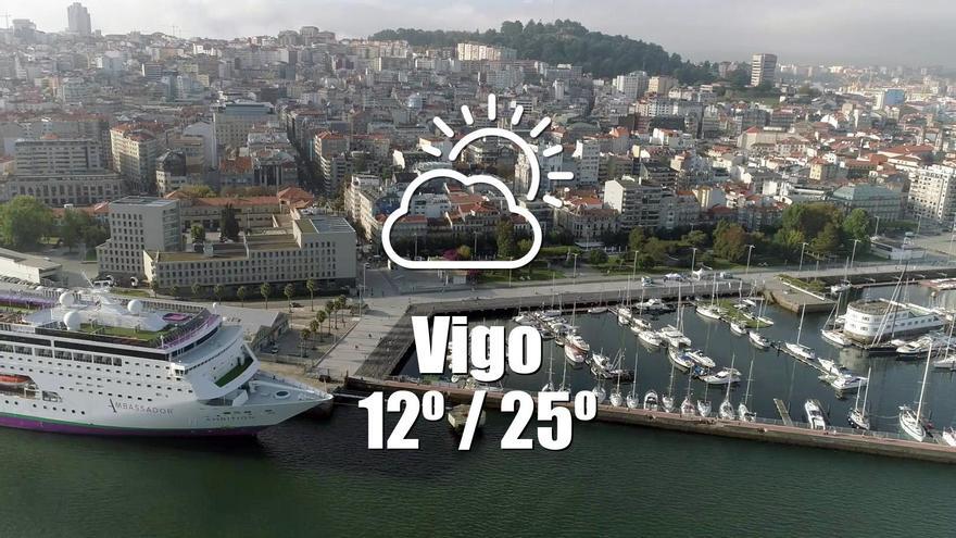 El tiempo en Vigo: previsión meteorológica para hoy, lunes 22 de abril